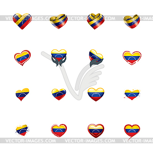 Venezuela flag, - vector clipart / vector image