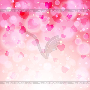 Abstract background to Valentine s day - vector image