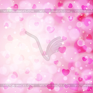 Abstract background to Valentine s day - vector clipart