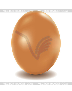 Chicken egg - vector clip art
