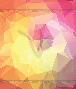Абстрактный геометрический фон из треугольников - векторное изображение клипарта