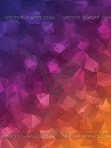 Purple Triangles - vector clip art