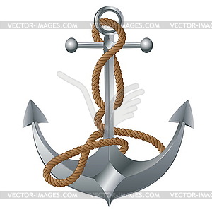 Metal Anchor - vector clipart