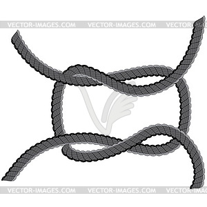 Rope Loop - vector clipart