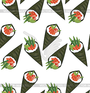 Set of Sushi - vector clipart