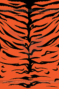 Дизайн полос тигра - векторный клипарт