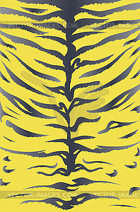 Tiger stripes grey and yellow - vector clip art