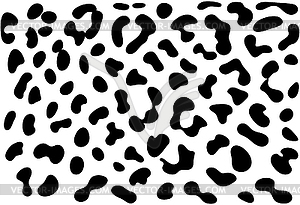 Leopard skin background - stock vector clipart