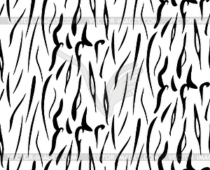 Tiger stripes pattern - vector image