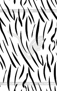 Tiger stripes pattern - vector clip art