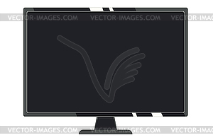 Modern TV screen - vector image