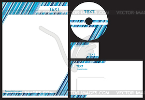 Corporate identity package - vector clipart