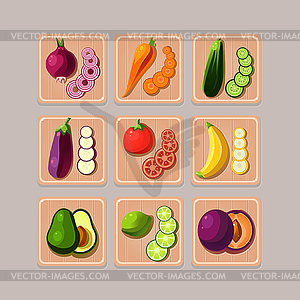 Delicious Vegetables - vector image