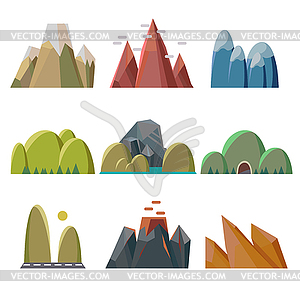 Mountains - vector clipart