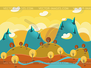 Game Background Seamless - vector clipart