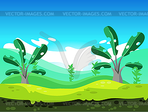 Game Background Seamless - vector image