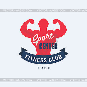 Fitness Emblems Set - vector clipart