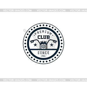 Badges Motorcycle Collections - vector image