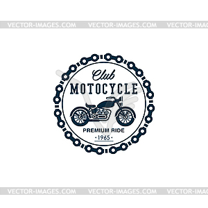 Badges Motorcycle Collections - vector clipart