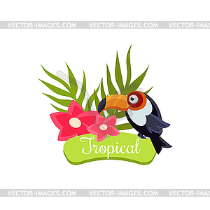 Tropical Vacation - vector clipart