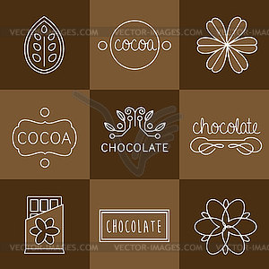 Cocoa Icon set - vector clip art