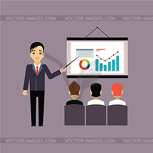 Banners template set. Conference, presentation, - vector image