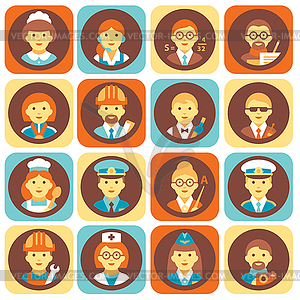 Profession people - vector EPS clipart