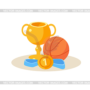 Sport Equipment. Education Design - royalty-free vector image