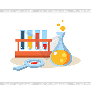 Chemistry. Education Design - vector image