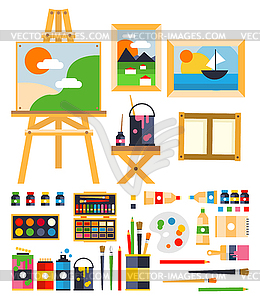 Painting Set - vector image