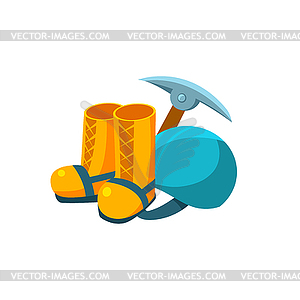 Camping Equipment - vector image