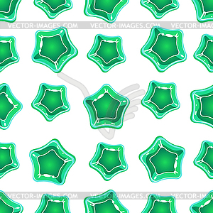 Star Shape Candy Pattern - color vector clipart