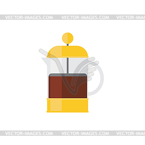 Coffee Press Simplified - vector image