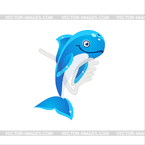 Pilot Whale Icon - vector clip art