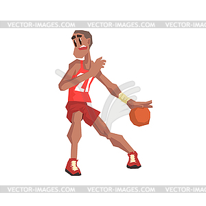 Basketball Player - vector clipart