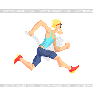 Runner - vector image