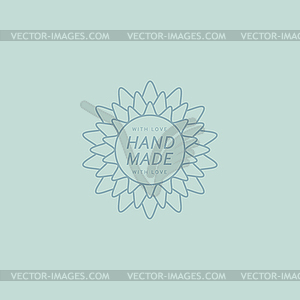 Flower Trademark - vector clipart