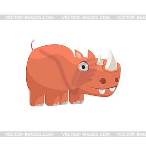 Rhino Funny - vector EPS clipart