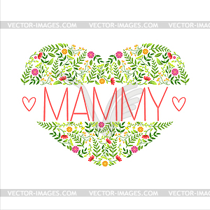 День матери Коллекция поздравительные открытки - клипарт Royalty-Free