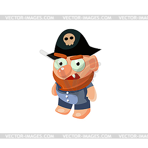 Pirate Toy Icon - vector clip art