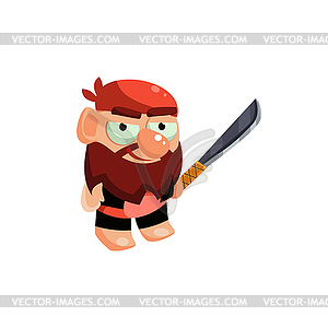 Buccaneer Toy Icon - vector clipart