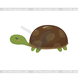 Tortoise Realistic Childish - vector clipart