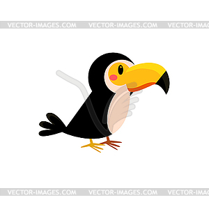 Toy Toucan Bird - stock vector clipart