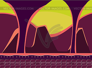 Игра фона Бесшовные - векторизованное изображение