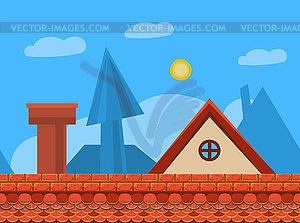 Game Background Seamless - vector clipart