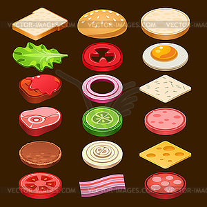 Food ingredients Series - vector image