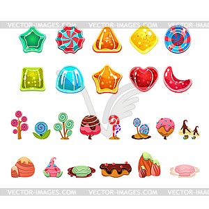 Candies set - vector clipart