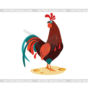 Cock - vector clipart