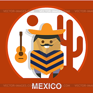 Traditional Mexican - vector image