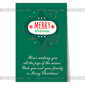 Banner, Christmas card templates, Posters - vector clip art